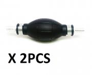 2pcs Black Fuel Hand Primer Bulb For Boat Marine Car RV 5/16"8mm